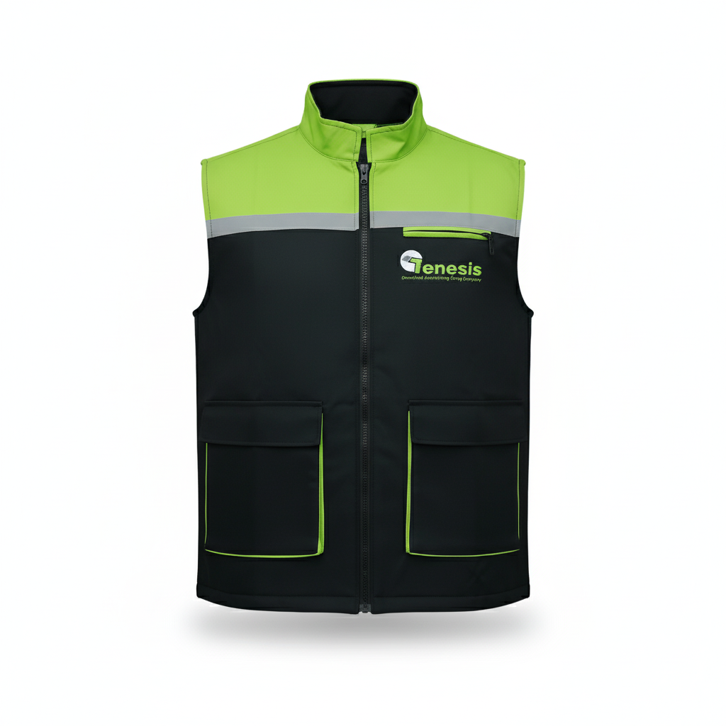 Gilet Technique Multipoches – Personnalisable avec Logo