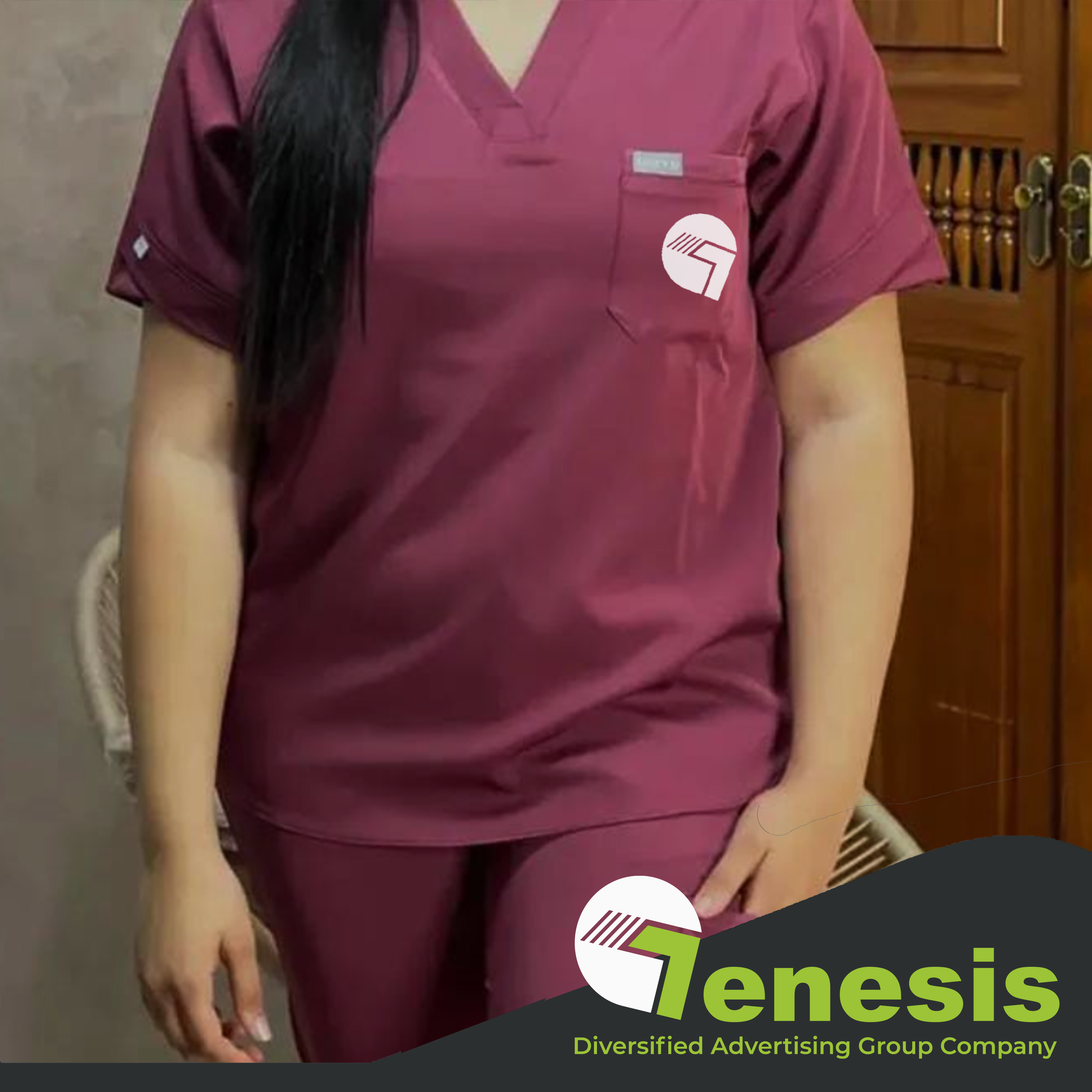 Pyjama Médical Femme – Ensemble 2 Pièces Confort & Légèreté
